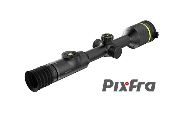 Lämpötähtäin Pixfra Pegasus PRO | 384×288 | NETD <18mK | 35mm | 1800m