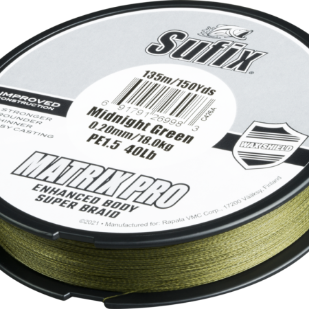 Sufix Matrix Pro 135m 0,18/13,5kg vihreä kuitusiima