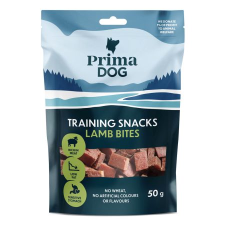 PrimaDog Training snacks Lammaspala 50 g