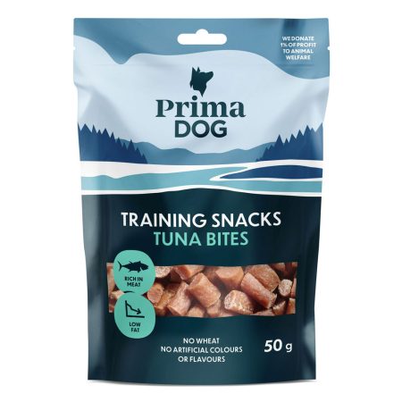 PrimaDog Training snacks Tonnikalapala 50 g